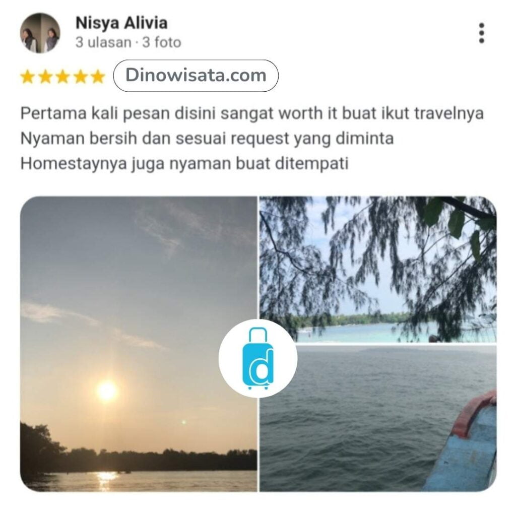 Pulau Harapan Review Customer Dinowisata