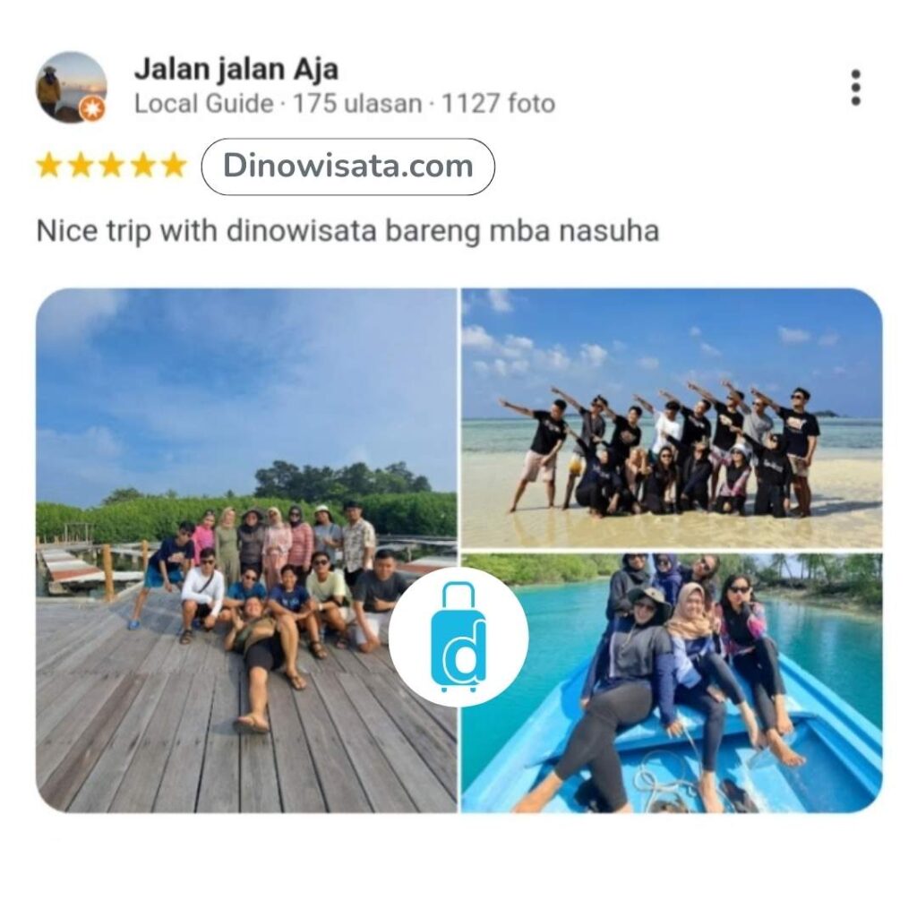 Pulau Pramuka Review Customer Dinowisata